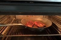 Broiling in the oven
