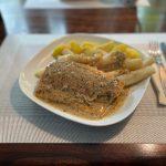 Salmon Trout with Tarragon-Sherry-Sauce