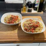 Fancy Tomato, Garlic and Basil Spaghettini